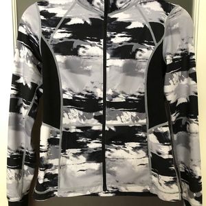 Zella girl black and grey  jacket